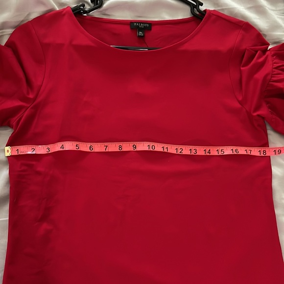Talbots Petite Medium Blouse. NWT - Picture 7 of 7